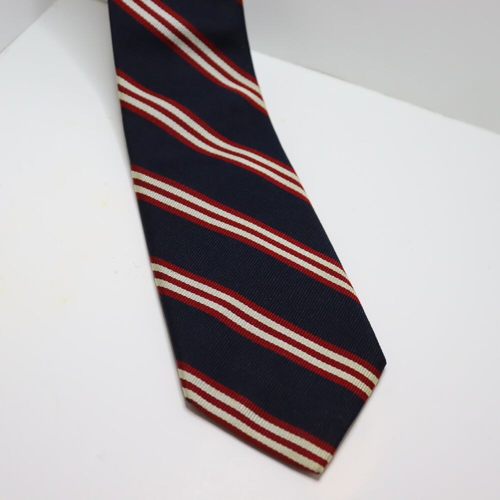 Vintage Joske’s Bert‎ Pulitzer Regimental Stripe Silk Tie 3” Wide